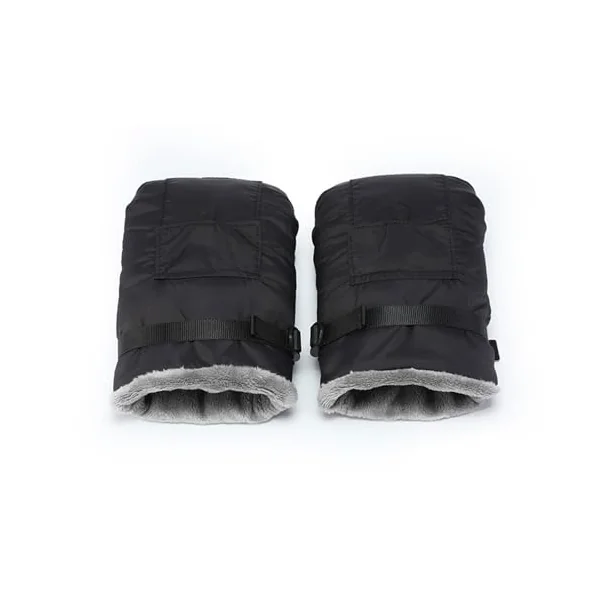 Baby Strollers Hand Muffs Soft Thick Fleece Lined Hand Warmer Windproof Comfortable Pushchair Gloves for Winter Comfort