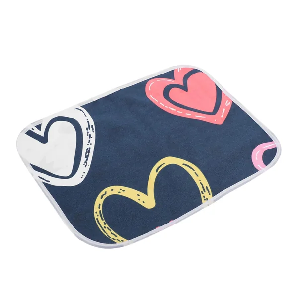 Baby Waterproof Bed Pad Reusable Cotton Tpu Urine Pad | High Absorption Liner, Suitable for Infants and Women, Compact Changing Mat for Travel Use