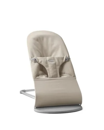 BabyBjörn Bouncer Bliss, Woven mélange, Light Beige