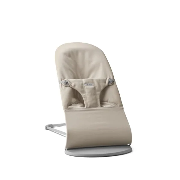 BabyBjörn Bouncer Bliss, Woven mélange, Light Beige