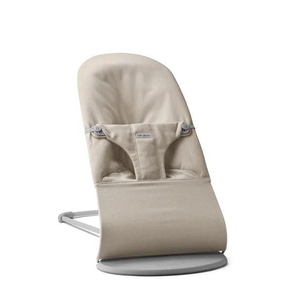 BabyBjörn Bouncer Bliss, Woven mélange, Light Beige