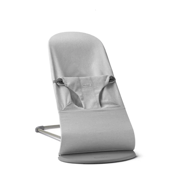 BabyBjörn Bouncer Bliss, Woven mélange, Light Grey