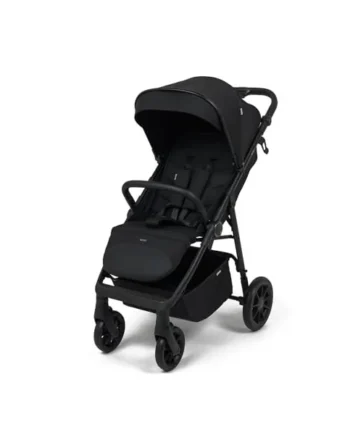 Babylo Nuvo Everyday One-Hand Fold Stroller, Black