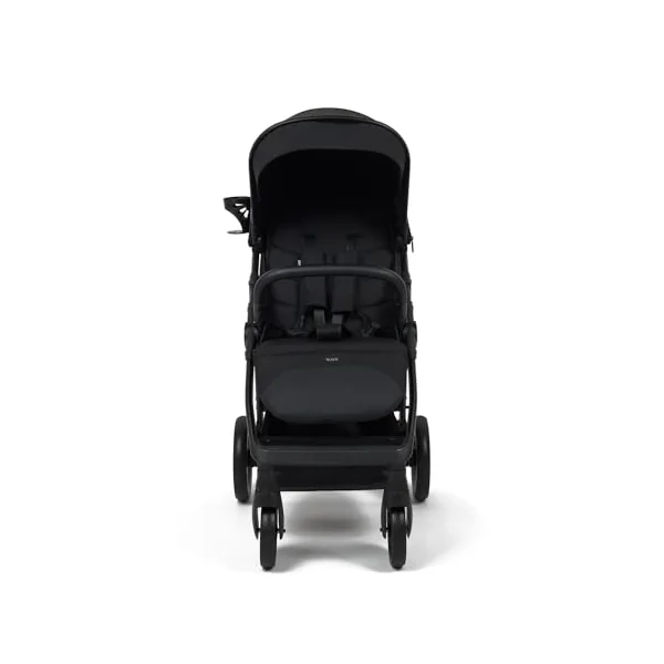 Babylo Nuvo Everyday One-Hand Fold Stroller, Black