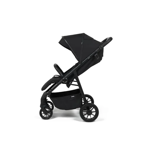Babylo Nuvo Everyday One-Hand Fold Stroller, Black