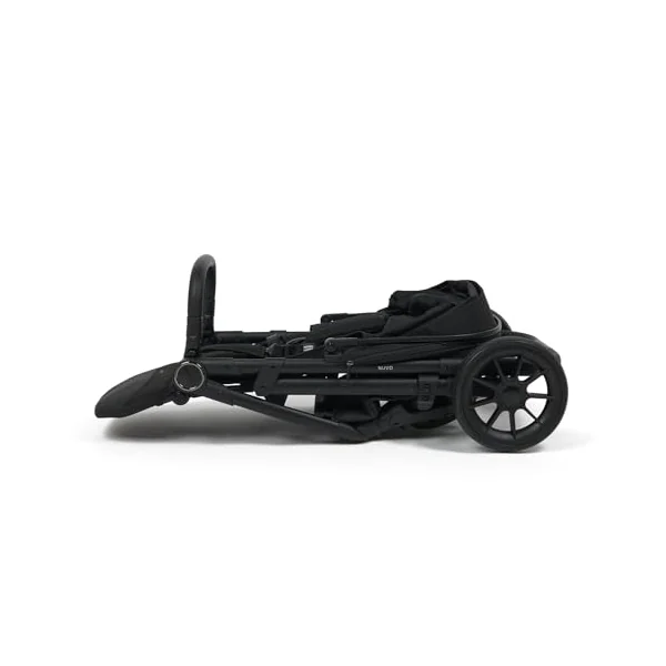 Babylo Nuvo Everyday One-Hand Fold Stroller, Black