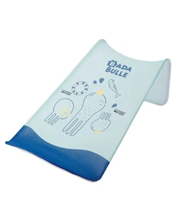 Badabulle Ergonomic Baby Bath Support - Non-Slip, Breathable Fabric, 0-6 Months, Newborn Essentials