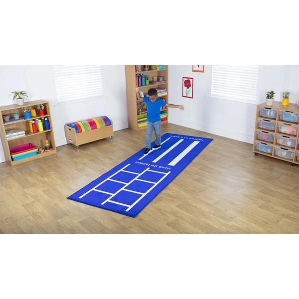 Balance Beam and Ladders Carpet 3x1m