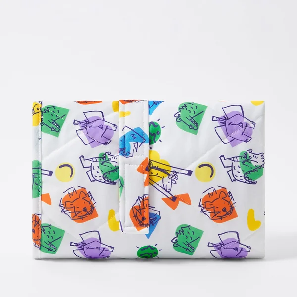 Bambino Mio, On the Move Changing Mat - Lightweight, Foldable and Portable Nappy Changing Mat, Bold