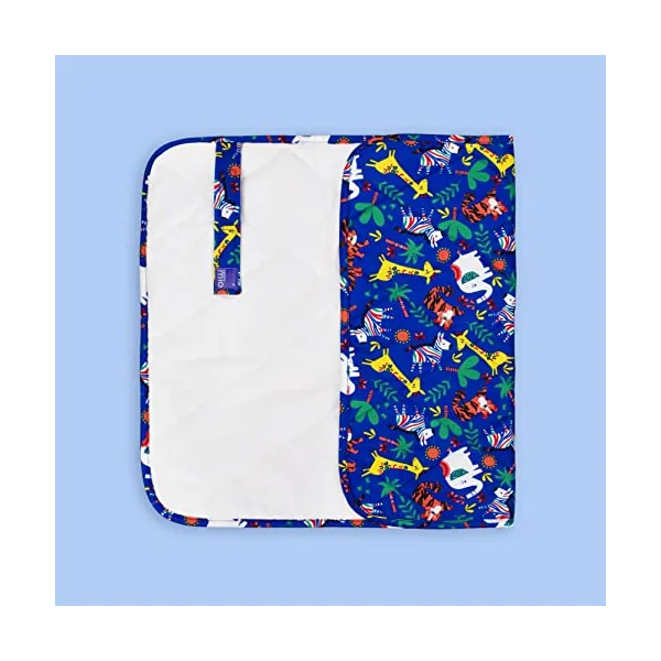 Bambino Mio, On the Move Changing Mat - Lightweight, Foldable and Portable Nappy Changing Mat, Dreamland