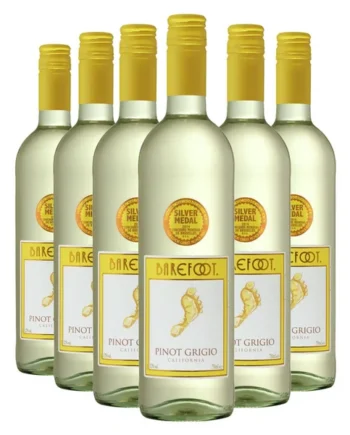 Barefoot Pinot Grigio, 6 x 75cl
