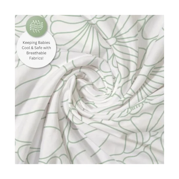 Bassinet Sheets for Maxi COSI Iora, Munchkin Brica Fold N' Go, 4moms MamaRoo, Delta Children Bassinet, 3PC, 18 x 33 Inch, Ultra Soft, Breathable, Snug Fit, Unisex Boys Girls (Woodland Rainbow)