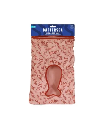 Battersea Peek-A-Boo Cat Tunnel Sack