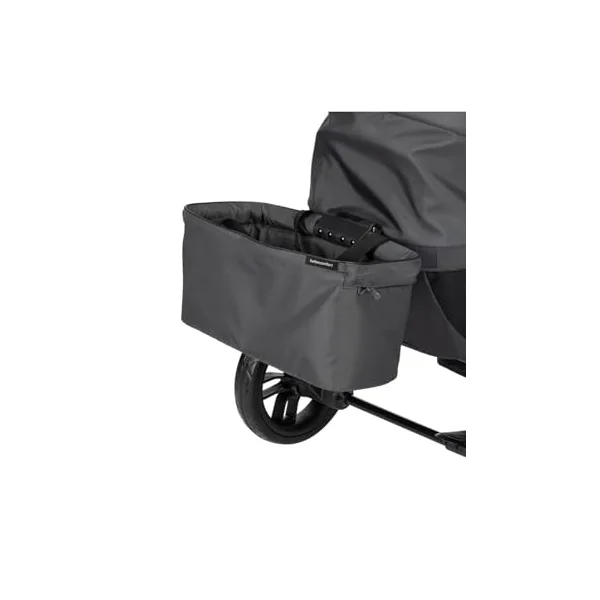 Bebeconfort Helios, Double Pram from Birth, 0-4 Years, 0-22kg, 2 Face-to-face Seats, Large All-Terrain Wheels, Compact Folding, Trolley on Wheels, Protective Canopy, Mineral Graphite