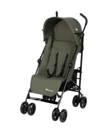 Bebeconfort Rainbow, Lightweight Baby Buggy Stroller, Multi-Position Reclining Stroller, Foldable with Compact Closure, for Children Aged 6 Months - 4 Years, max 22 kg, Travel Buggy, Mineral Green