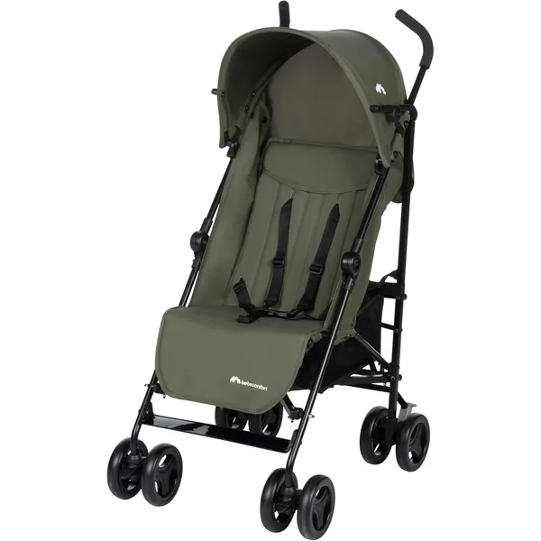 Bebeconfort Rainbow, Lightweight Baby Buggy Stroller, Multi-Position Reclining Stroller, Foldable with Compact Closure, for Children Aged 6 Months - 4 Years, max 22 kg, Travel Buggy, Mineral Green