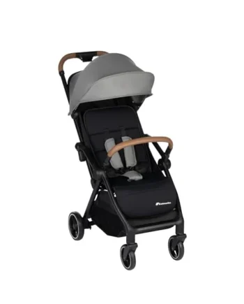 Bebeconfort Sunlite, Baby Pushchair, 0 – 4 Years (max. 22kg), Lightweight Pushchair (7.2kg), Lie-Flat Position, Automatic & Compact Fold, One-Hand Recline, Large Basket Storage (5kg), Tinted Grey