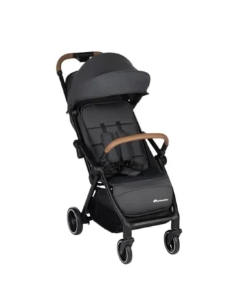 Bebeconfort Sunlite, Baby Pushchair, 0 – 4 Years (max. 22kg), Lightweight Stroller (7.2kg), Lie-Flat Position, Automatic & Compact Fold, One-Hand Recline, Large Basket Storage (5kg), Mineral Graphite