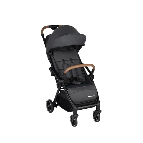 Bebeconfort Sunlite, Baby Pushchair, 0 – 4 Years (max. 22kg), Lightweight Stroller (7.2kg), Lie-Flat Position, Automatic & Compact Fold, One-Hand Recline, Large Basket Storage (5kg), Mineral Graphite