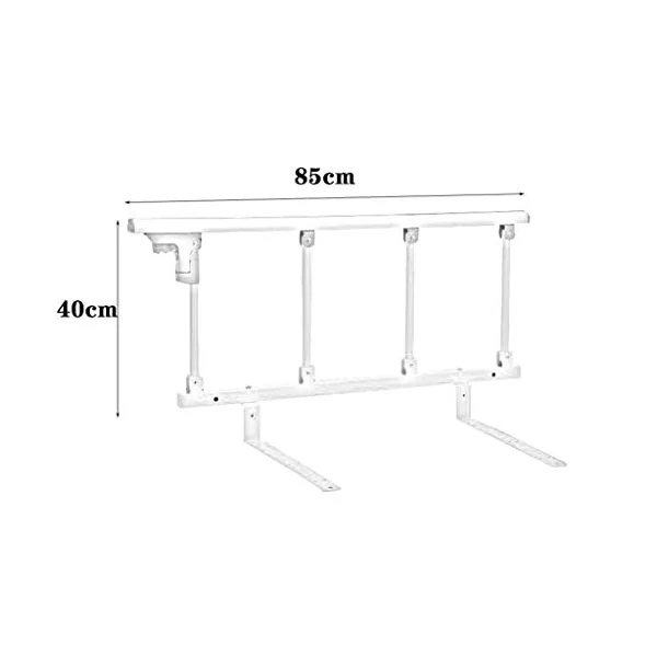 Bed Rail Guard for Adults Safety Auxiliary Handle, Protective Railings Bumper for Supplies Hospital Bed Fence for Seniors B L85Cm/B/L62Cm (A L62Cm) (A L85Cm)