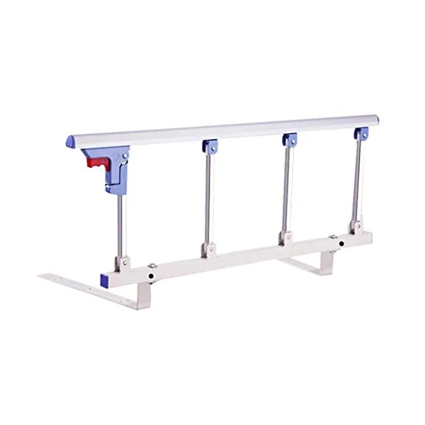 Bed Rail Guard For Elderly, Adults Assist Foldable Handle Handicap, Safety Bed Railing Metal Grip Bumper Bar 95 * 38cm