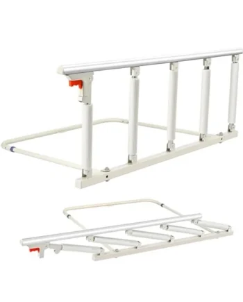 Bed Rails for Elderly Adults Safety, Folding Bedside Assist Rail Handle, Fall Prevention Safety Hand Guard Grab for Seniors, Fit King, Queen, Full, Twin (Tool-Free Assembly)
