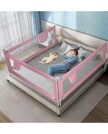Bed Rails for Toddlers, Extra Tall Baby Bed Rail Guard, Safety Bed Guard Rails for Kids, Specially Designed for Twin, Full, Queen, King Size (Pack of 1) (B 1.5m)