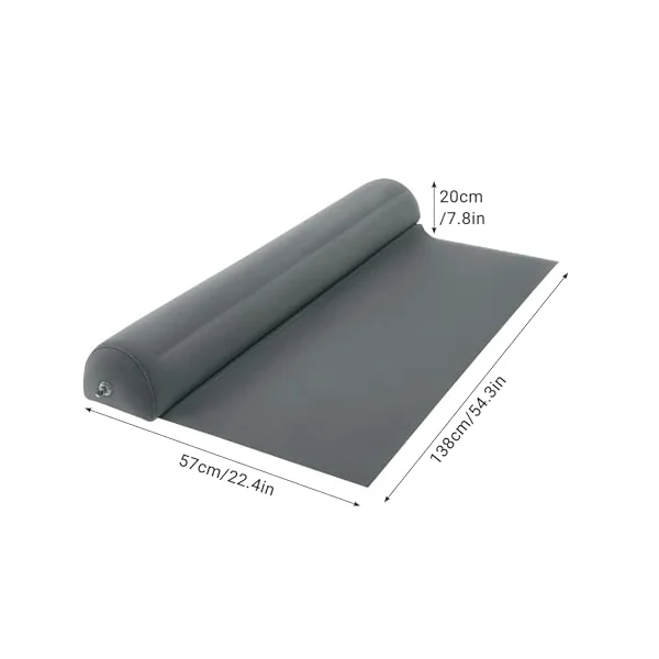 Bed Rails Rail Guards|2pcs Inflatable Bed Rails, Portable Toddler Bumpers For Travel, Easy to Install Crib Bumper For Vacation Trip, Gray