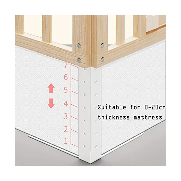 Bed Rails, Swing Down Extra Long Wooden Bed Guard Fall Protection Sleep Protectors Sturdy And Solid (Color : B, Size : 190CM)