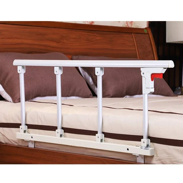 Bed Side Handrail Bed Rails Hospital Safety Assist Handle Folding Bedside Grab Bar Bumper Bed Guard Rails For Elderly Adults Toddler(Size : 95x40cm) Safety Assisting Rails