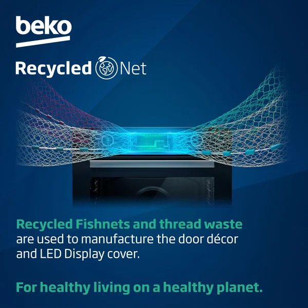 Beko BBQE24300B Built-in Single Multi-function Electric Oven - Black