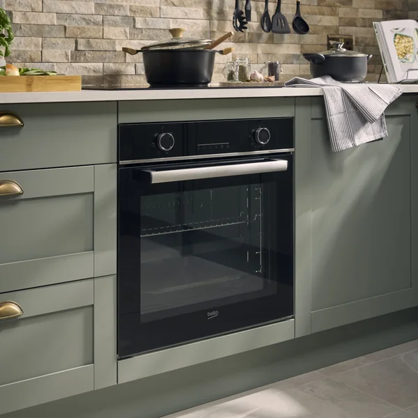 Beko BBQE24300B Built-in Single Multi-function Electric Oven - Black