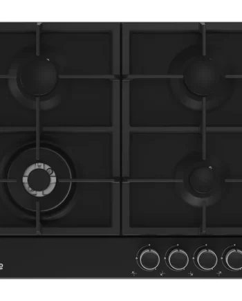Beko HIAW164225SB 58cm Gas Hob - Black