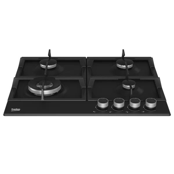 Beko HIAW164225SB 58cm Gas Hob - Black