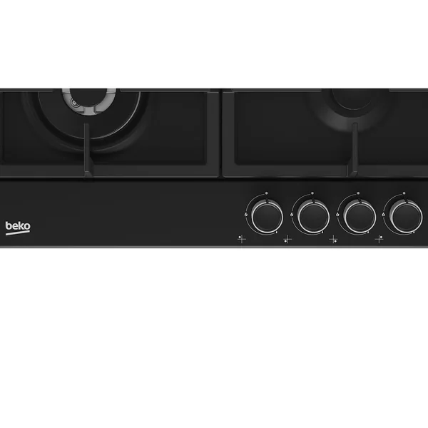 Beko HIAW164225SB 58cm Gas Hob - Black