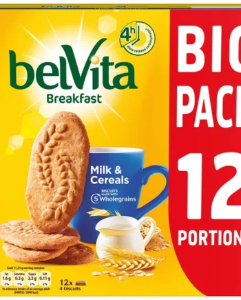 BelVita Breakfast Milk & Cereals, 12 Pack