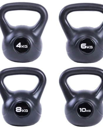 Bench 4kg, 6kg, 8kg and 10kg Kettlebell Set