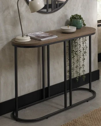Bentley Designs Rio Weathered Ash Console Table