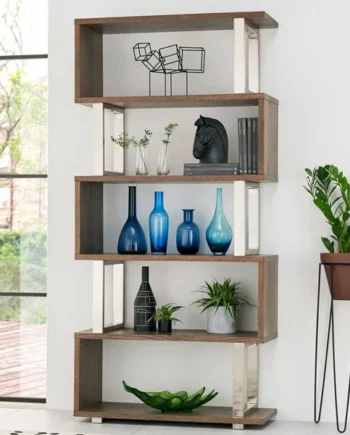 Bentley Designs Tivoli Dark Oak Open Display Bookcase