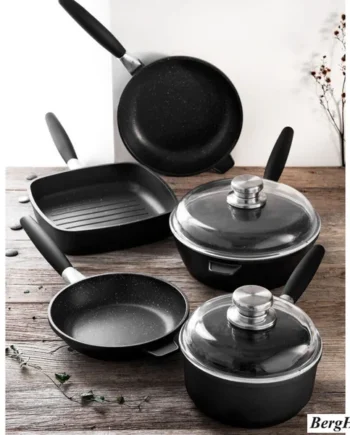 BergHOFF Champion Eurocast Cookware Set, 7 Piece