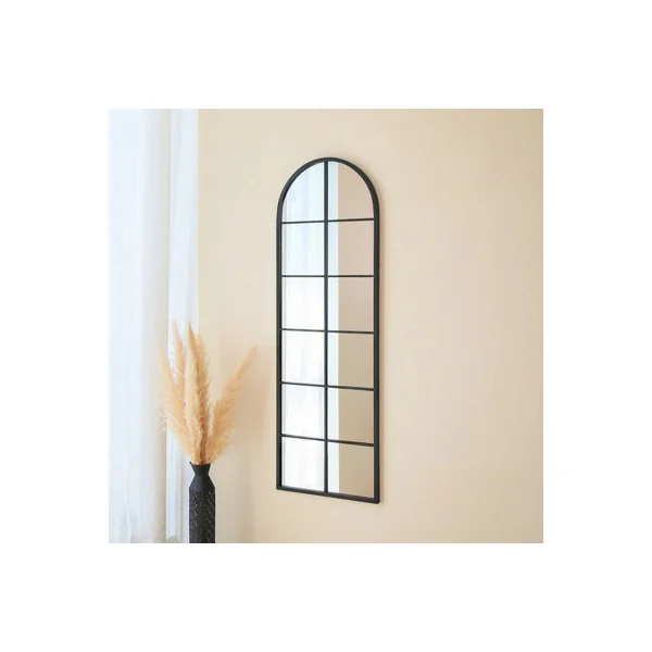 Bern Arch Mirror in Black Weather Resistant