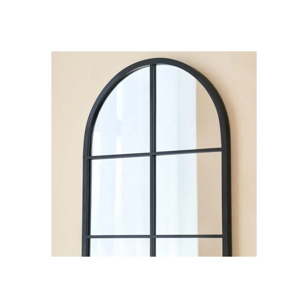 Bern Arch Mirror in Black Weather Resistant