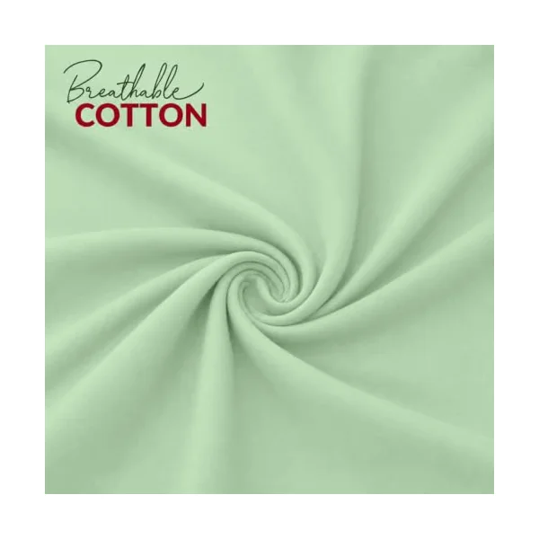 Berry and Bunny 100% Cotton Jersey Cot Bed Sheets Pack of 2, Soft Breathable Elasticated Baby Cot Fitted Sheets 140 x 70cm, Deep Fitted Sheet, Toddler Bedding All Seasons