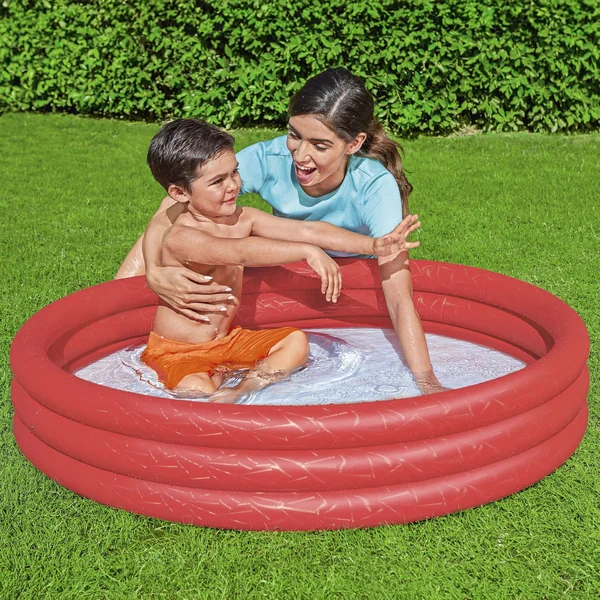 Bestway Plain PVC Inflatable pool (W)1.02m x (L) 1.02m
