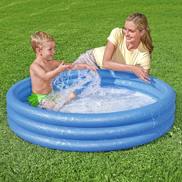 Bestway Plain PVC Inflatable pool (W)1.02m x (L) 1.02m