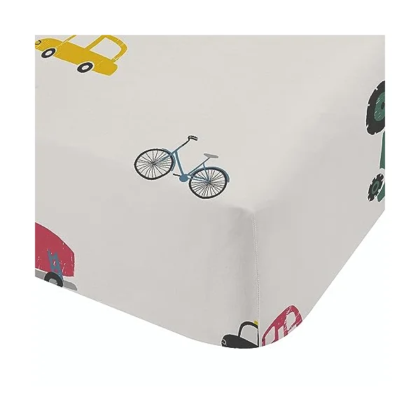 Bianca Transport Cotton Junior Fitted Sheet White