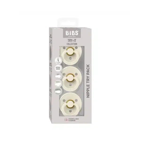 BIBS Pacifier Storage Box | Sage