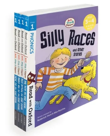Biff Chip and Kipper 4 Book Set (3-4+ Years)