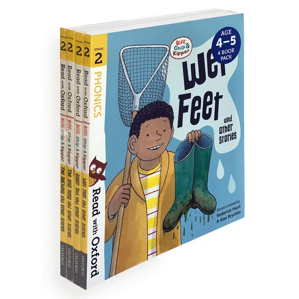 Biff Chip and Kipper 4 Book Set (4-5+ Years)