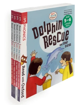 Biff Chip and Kipper 4 Book Set (5-6+ Years)